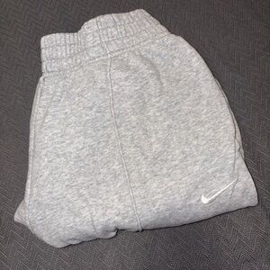 Nike Womens Light Gray Joggers